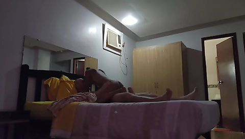 Ebony babe gets pounded in the ass on a webcam video