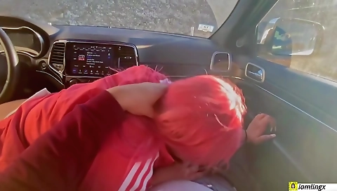 Asian pornstar deepthroats the dick of her boyfriend