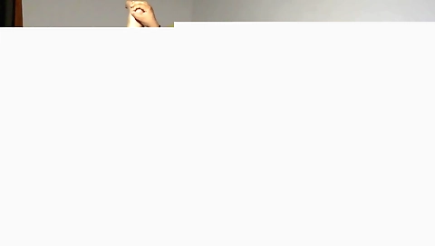 Busty brunette in black lingerie sucking cock and creampied