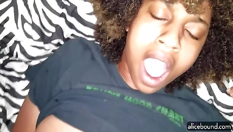 I'm fucking a black friend on the couch in sexy clothes