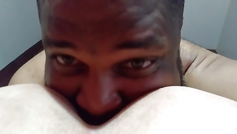 Latina babe covered in her lover's cock in this amateur video