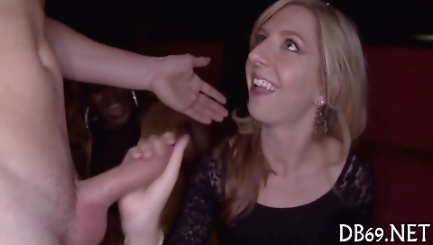 Amateur group sex with a hot brunette milf and a blonde