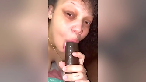 Busty brunette milf is fucking her man with her tattoo