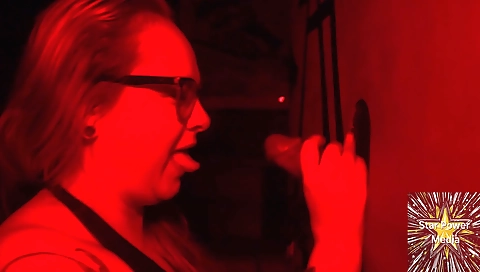 Hot blondie has her mouth screwed in a hot and crazy sex