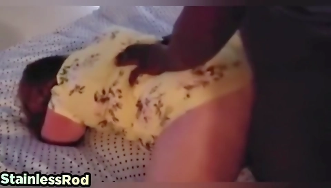 Amateur big cock milf with a big booty fucks in pov