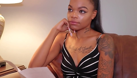 I'm fucking a black chick in the shower and in the shower in bed