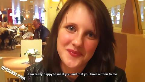 Interracial casting in the bathroom in a teen's home