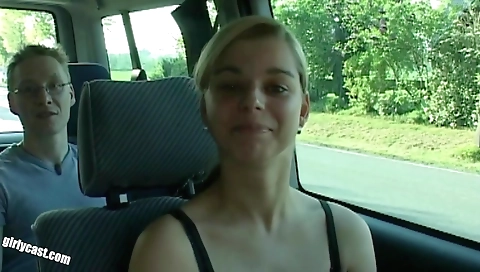 Teen is having her cunt fucked hard in missionary position