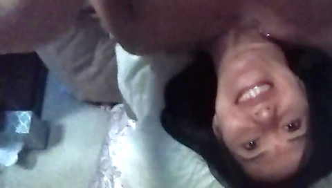 Amateur chinese amateur blonde has sex on bed on a bedsheet