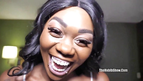 Hottest pornstar in crazy black and ebony porn video