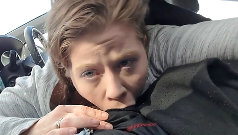 Brunette rides a hard cock in a deep throat and gets cumshot